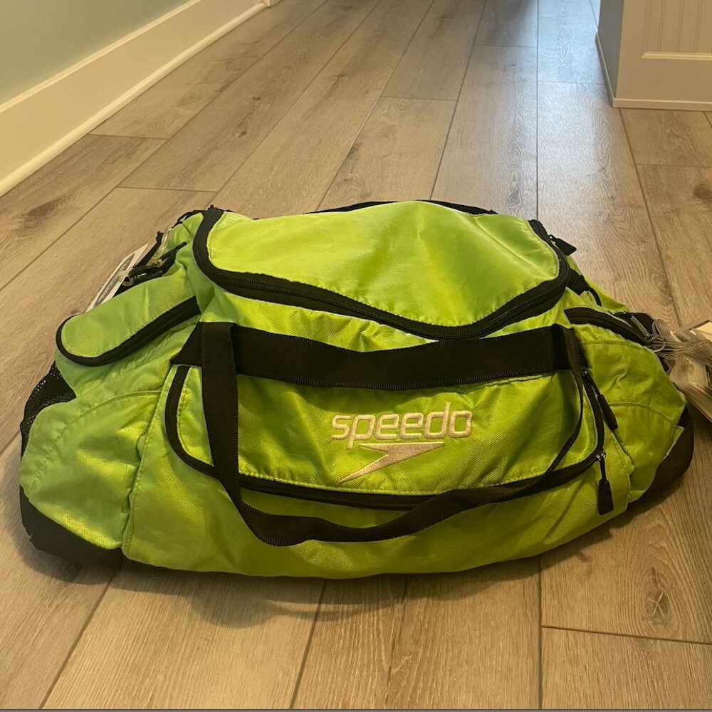 Lime Green Speedo Bag